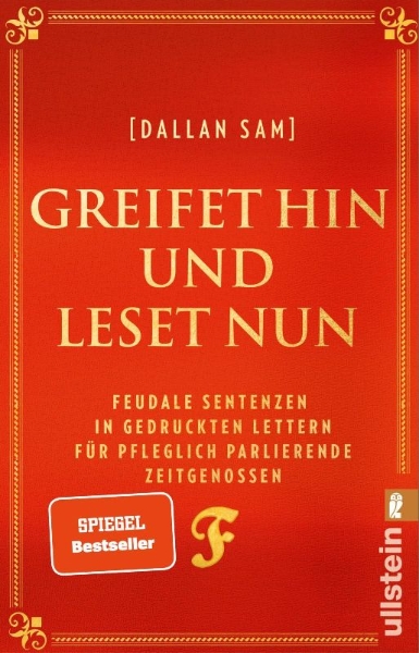 Buchcover und Innenansicht für das Buch: Greifet hin und leset nun