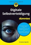 Buchcover und Innenansicht für das Buch: Digitale Selbstverteidigung für Dummies