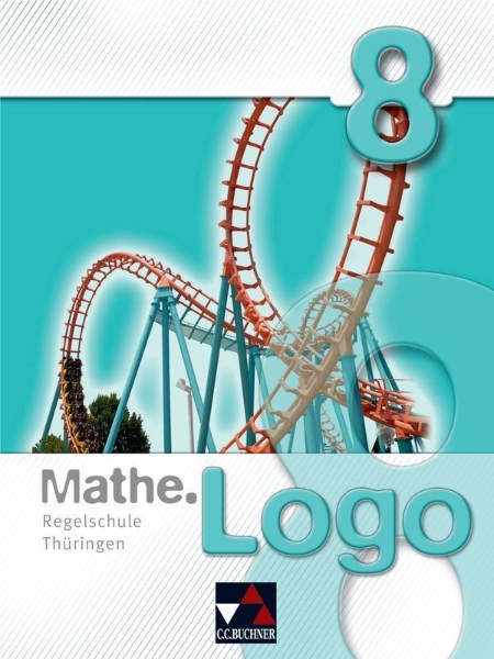 Buchcover und Innenansicht für das Buch: Mathe.Logo 8 Regelschule Thüringen