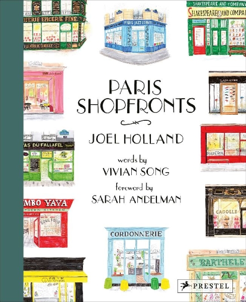 Buchcover und Innenansicht für das Buch: Paris Shopfronts