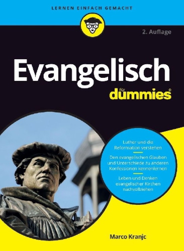 Buchcover und Innenansicht für das Buch: Evangelisch für Dummies