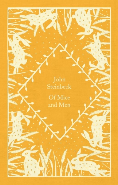 Buchcover und Innenansicht für das Buch: Of Mice and Men
