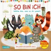 Buchcover und Innenansicht für das Buch: Maxi Pixi 443: So bin ich