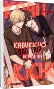 Buchcover und Innenansicht für das Buch: KABUKICHO BAD TRIP - IKEDA TO RIO