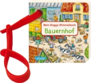Buchcover und Innenansicht für das Buch: Buggy-Bücher: Mein Buggy-Wimmelbuch: Bauernhof
