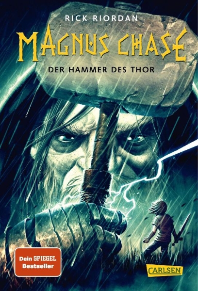 Buchcover und Innenansicht für das Buch: Magnus Chase and the Gods of Asgard: The Hammer of Thor