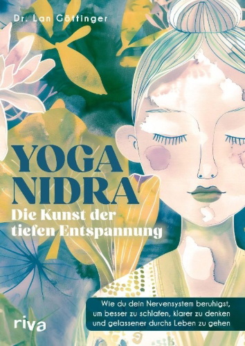 Buchcover und Innenansicht für das Buch: Yoga Nidra - die Kunst der tiefen Entspannung
