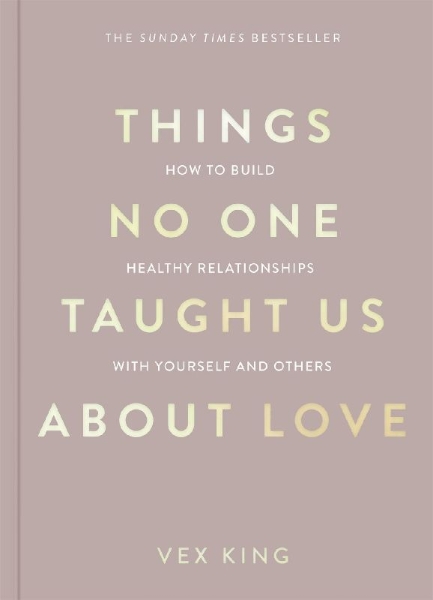 Buchcover und Innenansicht für das Buch: Things No One Taught Us About Love