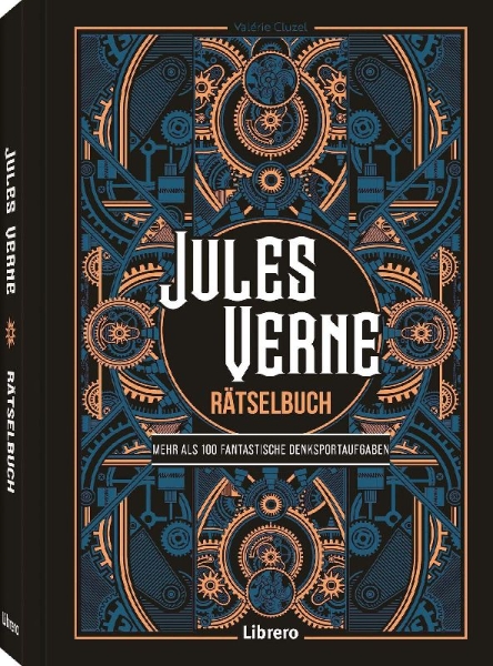 Buchcover und Innenansicht für das Buch: Jules Verne - Rätselbuch