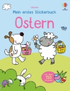 Buchcover und Innenansicht für das Buch: Mein erstes Stickerbuch: Ostern