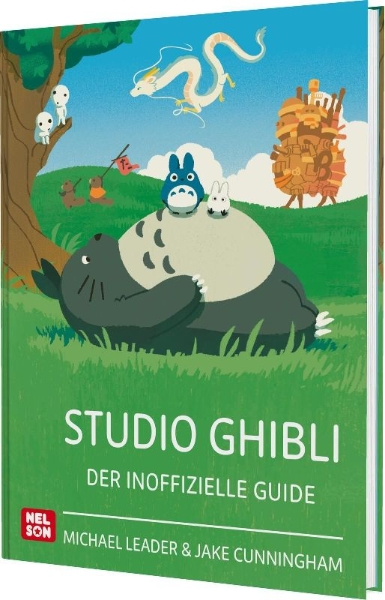 Buchcover und Innenansicht für das Buch: Studio Ghibli: Der inoffizielle Guide