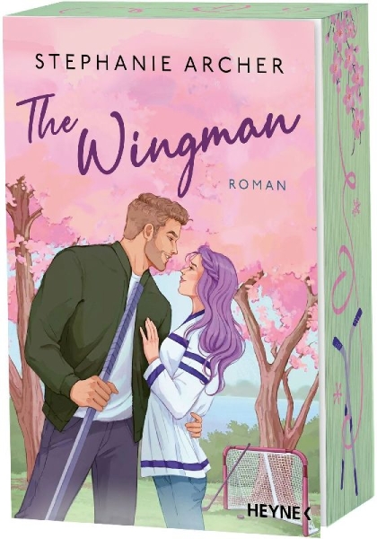 Buchcover und Innenansicht für das Buch: The Wingman