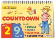 Buchcover und Innenansicht für das Buch: Countdown für die Schule mit Conni
