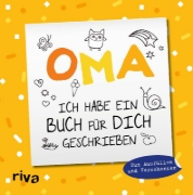 Buchcover und Innenansicht für das Buch: Oma, ich habe ein Buch für dich geschrieben - Version für Kinder