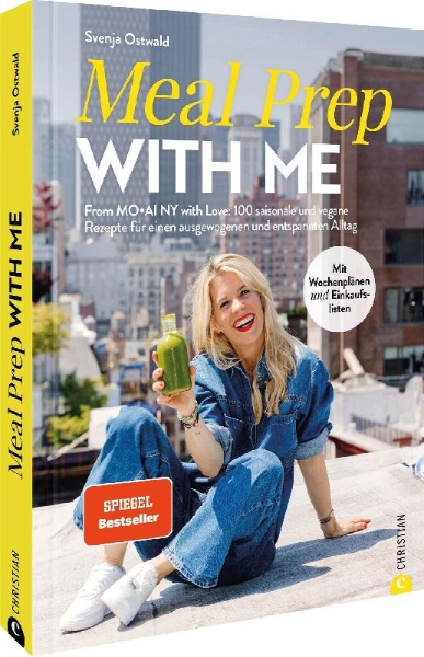 Buchcover und Innenansicht für das Buch: Meal Prep with Me
