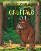Buchcover und Innenansicht für das Buch: The Gruffalo