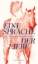Buchcover und Innenansicht für das Buch: Eine Sprache der Liebe