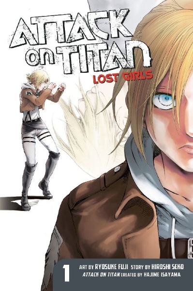 Buchcover und Innenansicht für das Buch: Attack on Titan: Lost Girls The Manga 1