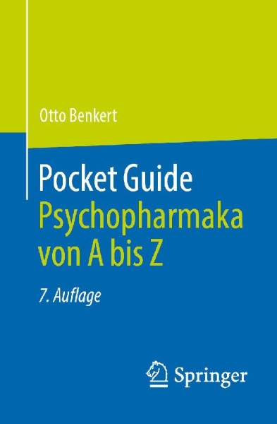 Buchcover und Innenansicht für das Buch: Pocket Guide Psychopharmaka von A bis Z