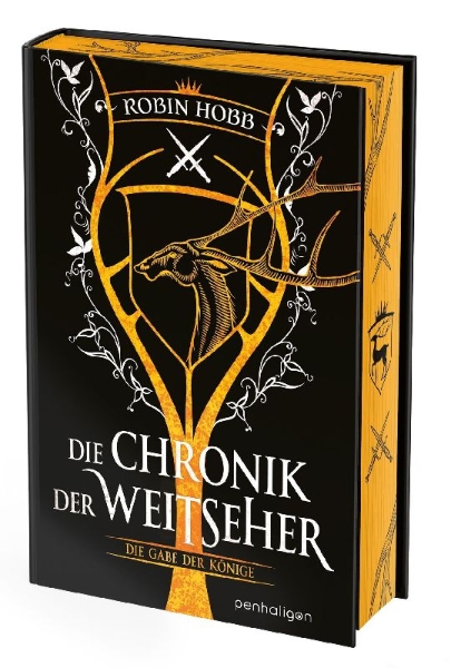 Buchcover und Innenansicht für das Buch: Assassin's Apprentice (The Farseer Trilogy 1)