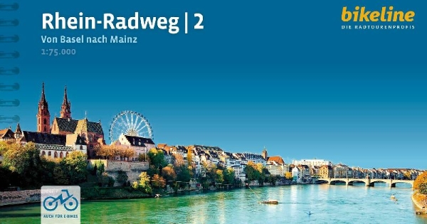 Buchcover und Innenansicht für das Buch: Rhein-Radweg / Rhein-Radweg Teil 2