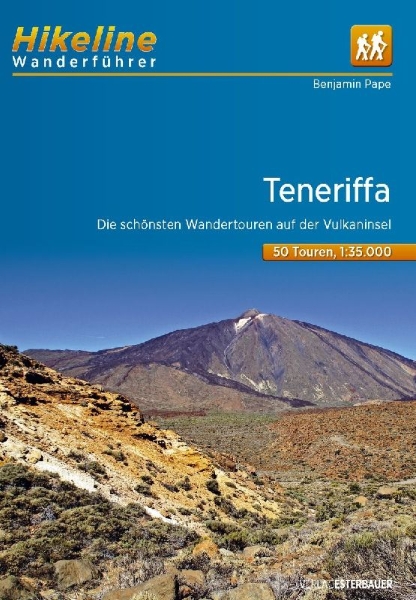 Buchcover und Innenansicht für das Buch: Wanderführer Teneriffa