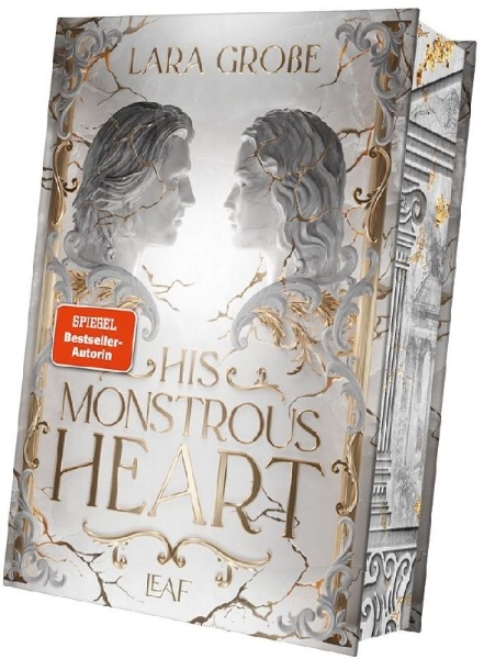 Buchcover und Innenansicht für das Buch: His Monstrous Heart