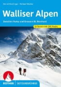 Buchcover und Innenansicht für das Buch: Walliser Alpen