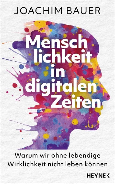 Buchcover und Innenansicht für das Buch: Menschlichkeit in digitalen Zeiten