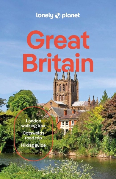 Buchcover und Innenansicht für das Buch: Lonely Planet Great Britain