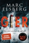 Buchcover und Innenansicht für das Buch: GIER - Wie weit würdest du gehen?
