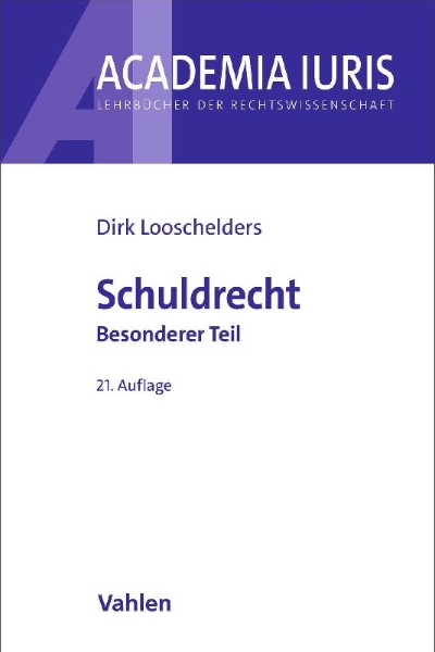 Buchcover und Innenansicht für das Buch: Schuldrecht Besonderer Teil. Schuldrecht BT