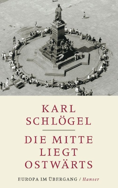 Buchcover und Innenansicht für das Buch: Die Mitte liegt ostwärts