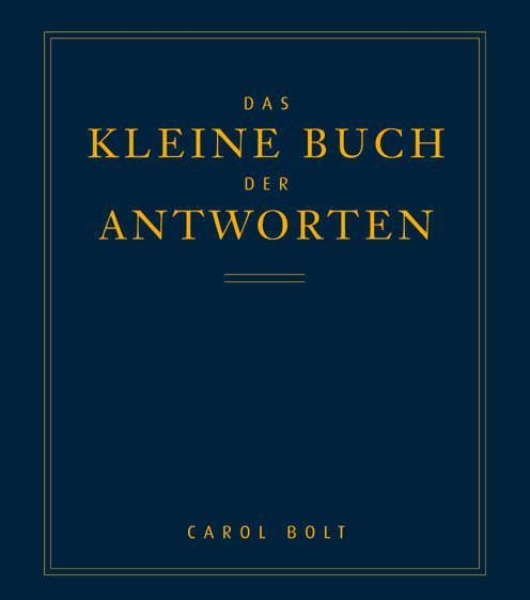 Buchcover und Innenansicht für das Buch: The Book of Answers