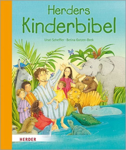 Buchcover und Innenansicht für das Buch: Herders Kinderbibel