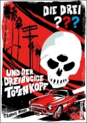 Buchcover und Innenansicht für das Buch: Die drei ??? und der dreiäugige Totenkopf (drei Fragezeichen)