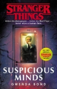 Buchcover und Innenansicht für das Buch: Stranger Things: Suspicious Minds