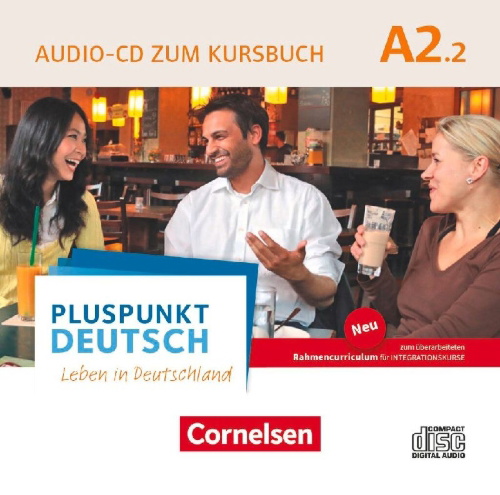 Buchcover und Innenansicht für das Buch: Pluspunkt Deutsch  A2: Teilband 2 - Allgemeine Ausgabe - Audio-CD zum Kursbuch