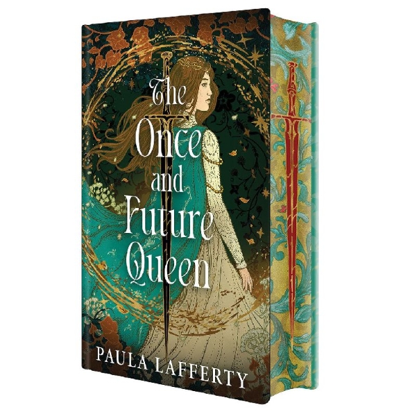 Buchcover und Innenansicht für das Buch: The Once and Future Queen: Deluxe Special Edition