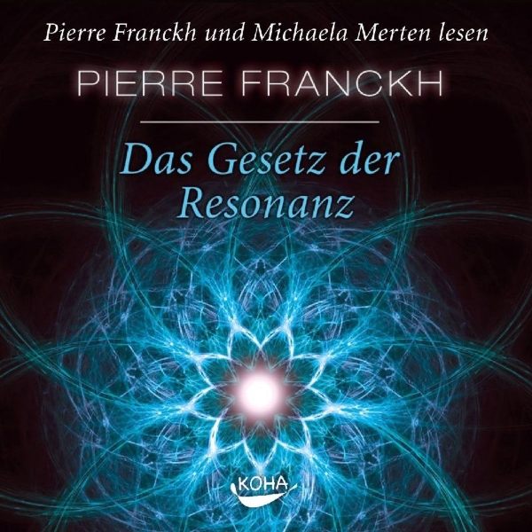Buchcover und Innenansicht für das Buch: Das Gesetz der Resonanz. Audio-CD