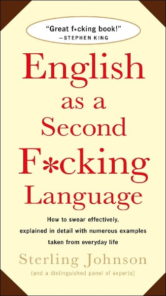 Buchcover und Innenansicht für das Buch: English as a Second F*cking Language