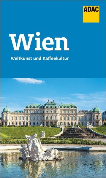 Buchcover und Innenansicht für das Buch: ADAC Reiseführer Wien