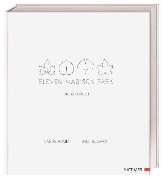 Buchcover und Innenansicht für das Buch: Eleven Madison Park