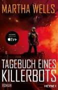 Buchcover und Innenansicht für das Buch: The Murderbot Diaries: All Systems Red, Artificial Condition, Rogue Protocol, Exit Strategy
