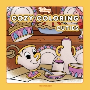 Buchcover und Innenansicht für das Buch: Cozy Coloring Disney - Cuties
