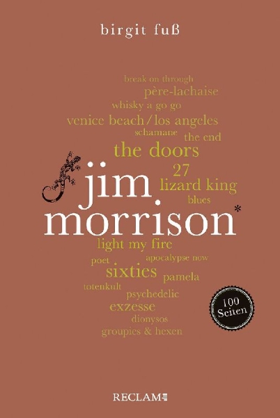 Buchcover und Innenansicht für das Buch: Jim Morrison. 100 Seiten