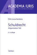 Buchcover und Innenansicht für das Buch: Schuldrecht Allgemeiner Teil. Schuldrecht AT