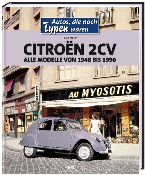 Buchcover und Innenansicht für das Buch: Citroën 2CV