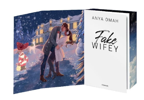Buchcover und Innenansicht für das Buch: Fake Wifey