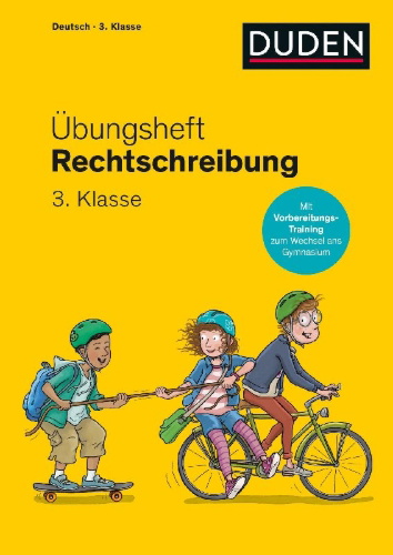 Buchcover und Innenansicht für das Buch: Übungsheft - Rechtschreibung 3.Klasse